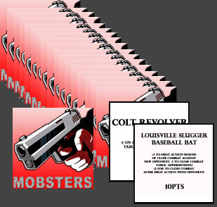 Mobster Equipment Cards