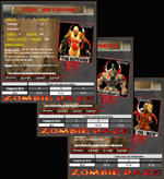 Zombie Character Cards