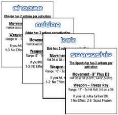 Boy Scout Character Cards