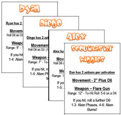 Boy Scout Character Cards