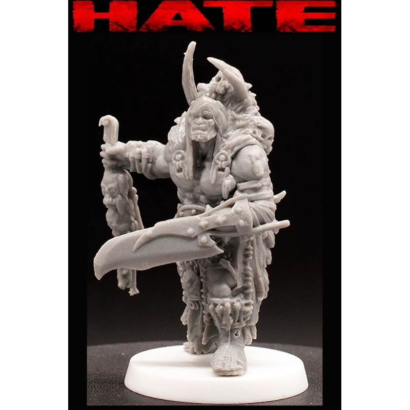 Miniature THE MOTHER + Carte - Jeu HATE CMON - À Recoller / Occasion