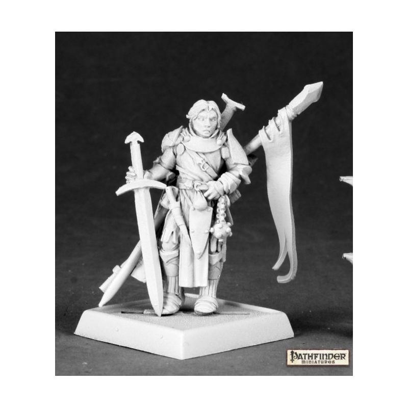 Alain, Iconic Cavalier PATHFINDER REAPER MINIATURES