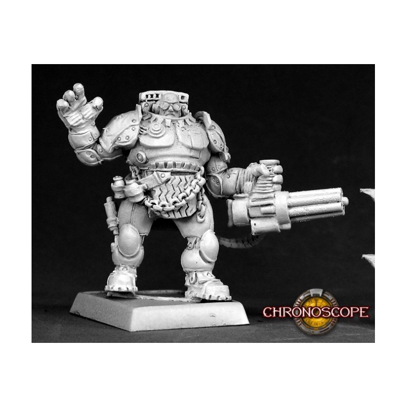 Blackstar Privateer w/Chain gun CHRONOSCOPE REAPER MINIATURES