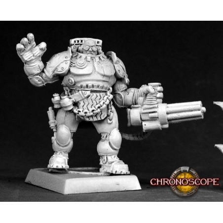 Blackstar Privateer w/Chain gun CHRONOSCOPE REAPER MINIATURES
