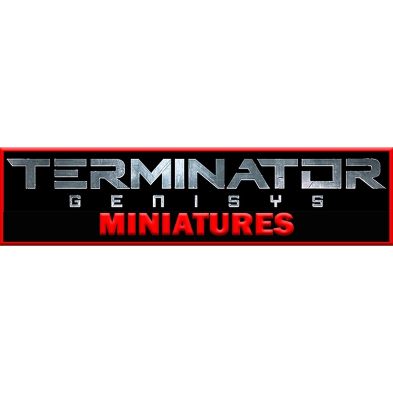 Terminator Sys Terminator Genisys Terminator (T-800) Endoskeletons w/Plasma Guns 28mm ...