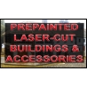 Large Two Story House Prepainted Laser-cut 28mm Buildings WWII FRONTLINE GAMES