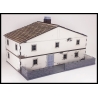 Large Two Story House Prepainted Laser-cut 28mm Buildings WWII FRONTLINE GAMES