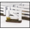 Post Rail Fence Prepainted Laser-cut 28mm models WWII FRONTLINE GAMES
