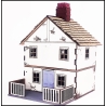 Two Story House 1 Prepainted Laser-cut 28mm Buildings WWII FRONTLINE GAMES