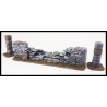 Ruined Stonewall 28mm Terrain WWII FRONTLINE GAMES