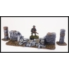Ruined Stonewall 28mm Terrain WWII FRONTLINE GAMES