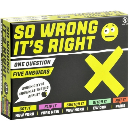 So Wrong It's Right FORMAT GAMES