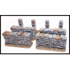 Half Stonewalls Set 28mm Terrain WWII FRONTLINE GAMES