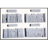 Wood Half Fences Set 28mm Terrain WWII FRONTLINE GAMES