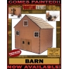 Barn Prepainted Laser-cut 28mm Buildings WWII FRONTLINE GAMES
