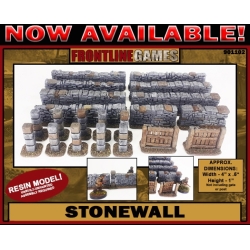 Stonewall set 28mm Terrain WWII FRONTLINE GAMES