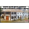 Row House Corner Building 1 Prepainted Laser-cut 28mm Buildings WWII FRONTLINE GAMES