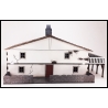 Large Two Story House w/Balcony Prepainted Laser-cut 28mm Buildings WWII FRONTLINE GAMES