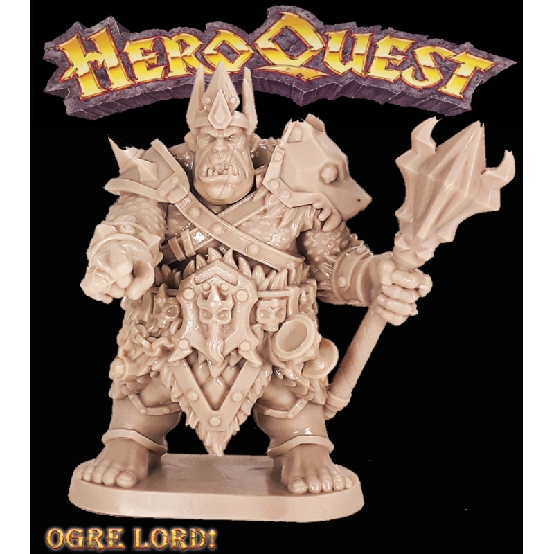 OGRE LORD KING 28mm RPG miniatures AGAINST THE OGRE HORDE HEROQUEST