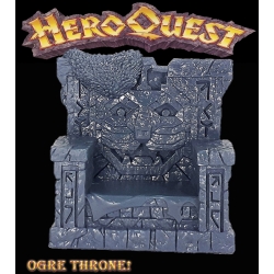 OGRE THRONE 28mm RPG miniatures AGAINST THE OGRE HORDE HEROQUEST