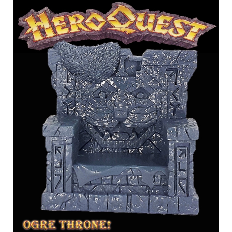 OGRE THRONE 28mm RPG miniatures AGAINST THE OGRE HORDE HEROQUEST