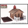 The Shack w/garden & accessories Prepainted Laser-cut 28mm Buildings WWII FRONTLINE GAMES