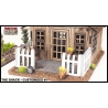 The Shack w/garden & accessories Prepainted Laser-cut 28mm Buildings WWII FRONTLINE GAMES