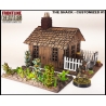 The Shack w/garden & accessories Prepainted Laser-cut 28mm Buildings WWII FRONTLINE GAMES