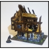 Ruined 3 Story Cottage 28mm Buildings WWII RESIN PRINTED