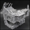 Ruined 3 Story Cottage 28mm Buildings WWII RESIN PRINTED