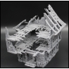 Ruined 3 Story Cottage 28mm Buildings WWII RESIN PRINTED