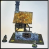 Ruined 3 Story House 28mm Buildings WWII RESIN PRINTED