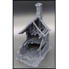 Ruined 3 Story House 28mm Buildings WWII RESIN PRINTED