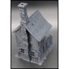 Ruined 3 Story House 28mm Buildings WWII RESIN PRINTED