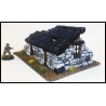 Ruined Stone House 28mm Buildings WWII RESIN PRINTED