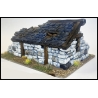 Ruined Stone House 28mm Buildings WWII RESIN PRINTED