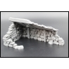 Ruined Stone House 28mm Buildings WWII RESIN PRINTED