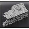 Ruined Stone House 28mm Buildings WWII RESIN PRINTED