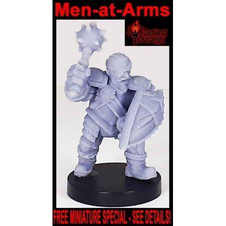 RPG PROMO Men-At-Arms 28mm RPG miniatures  (FREE w/Purchase for every $25 of RPG Miniatures - SEE DETAILS) DARKEST DUNGEON