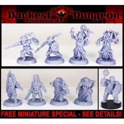 RPG PROMO Men-At-Arms 28mm RPG miniatures  (FREE w/Purchase for every $25 of RPG Miniatures - SEE DETAILS) DARKEST DUNGEON