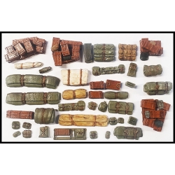 TANK ACCESSORIES - VEHICLE STOWAGE 28mm W.W.II BATTLE E-FECTS FRONTLINE GAMES