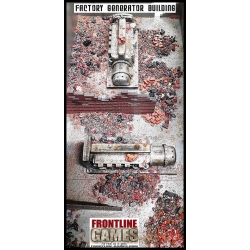 Factory Generator Building Pre painted Laser cut 28mm WWII FRONTLINE GAMES