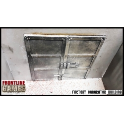 Factory Generator Building Pre painted Laser cut 28mm WWII FRONTLINE GAMES