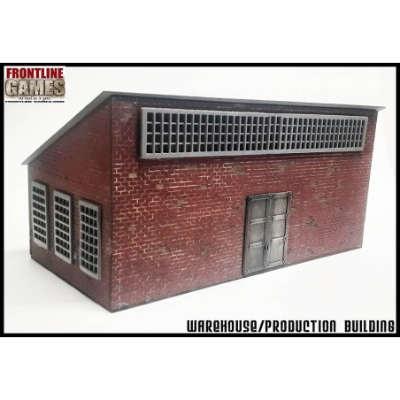 Factory Warehouse Distribution Building Pre painted Laser cut 28mm WWII FRONTLINE GAMES