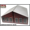 Factory Warehouse Distribution Building Pre painted Laser cut 28mm WWII FRONTLINE GAMES