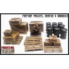 Factory Pallets Crates and Barrels 28mm WWII FRONTLINE GAMES