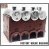 Factory Boiler Building Pre painted Laser cut 28mm WWII FRONTLINE GAMES
