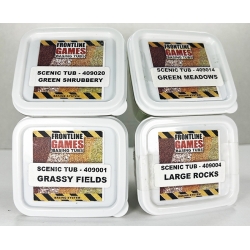 Factory Rubble - BASING TUB - Miniature Basing System