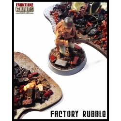 Factory Rubble - BASING TUB - Miniature Basing System