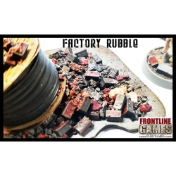 Factory Rubble - BASING TUB - Miniature Basing System
